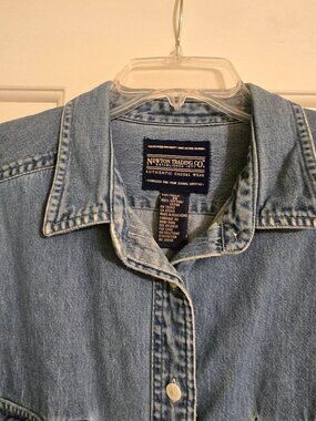 Men's denim shirt 2x
